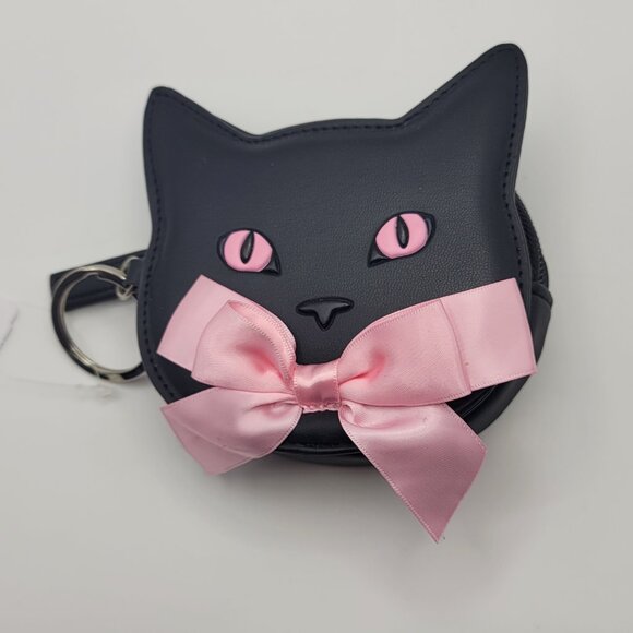 Bath & Body Works Halloween Black Cat Coin Purse (NWT) - Picture 1 of 6